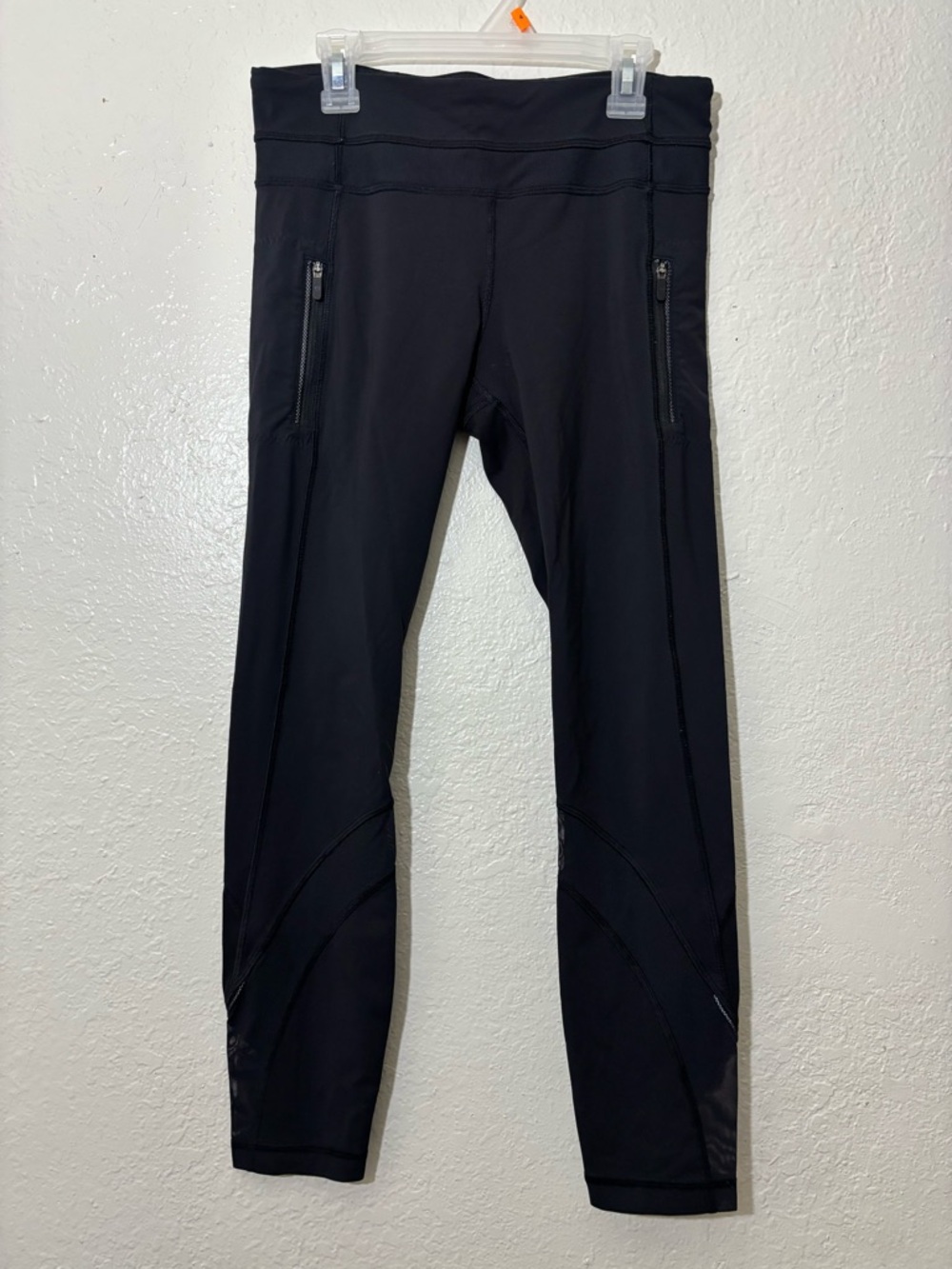 lululemon athletica Black High-Rise Leggings with Zipper Pockets